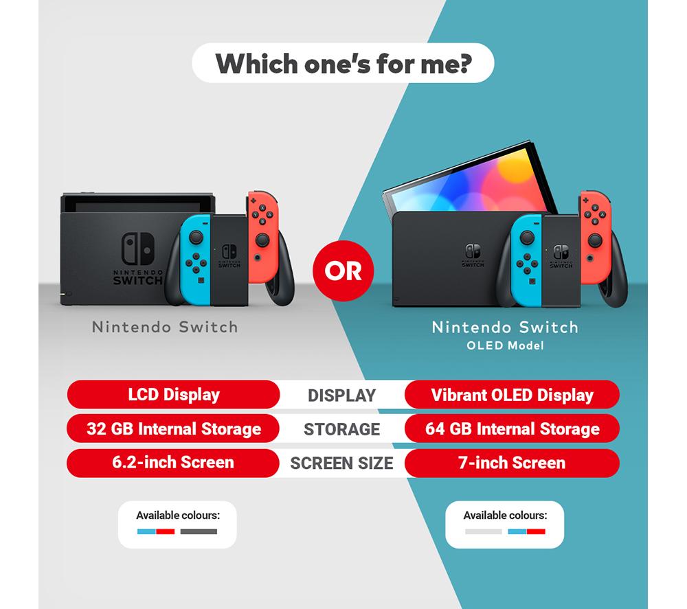NINTENDO Switch - Neon-Rot & Neon-Blau
