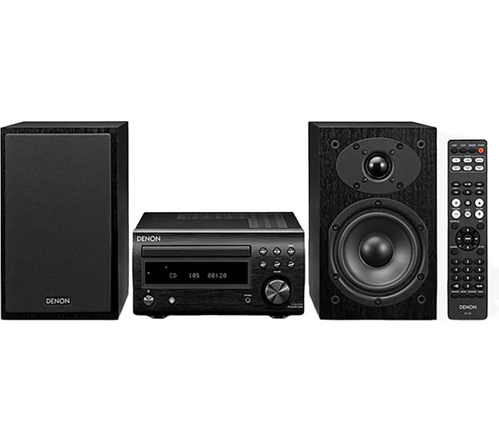 DENON DM-41DAB Wireless Traditional Hi-Fi System - Black