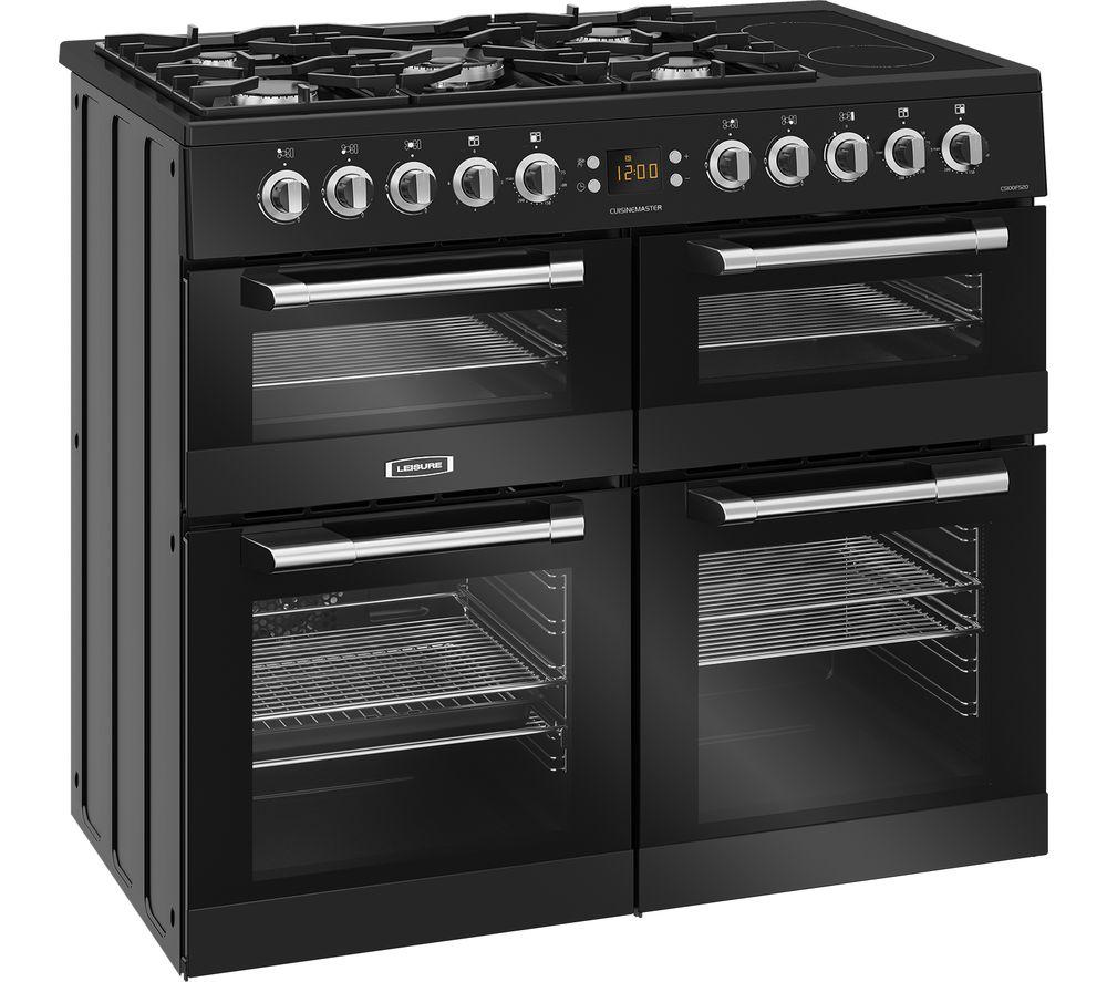 LEISURE Cuisinemaster CS100F520K Dual Fuel Range Cooker - Black