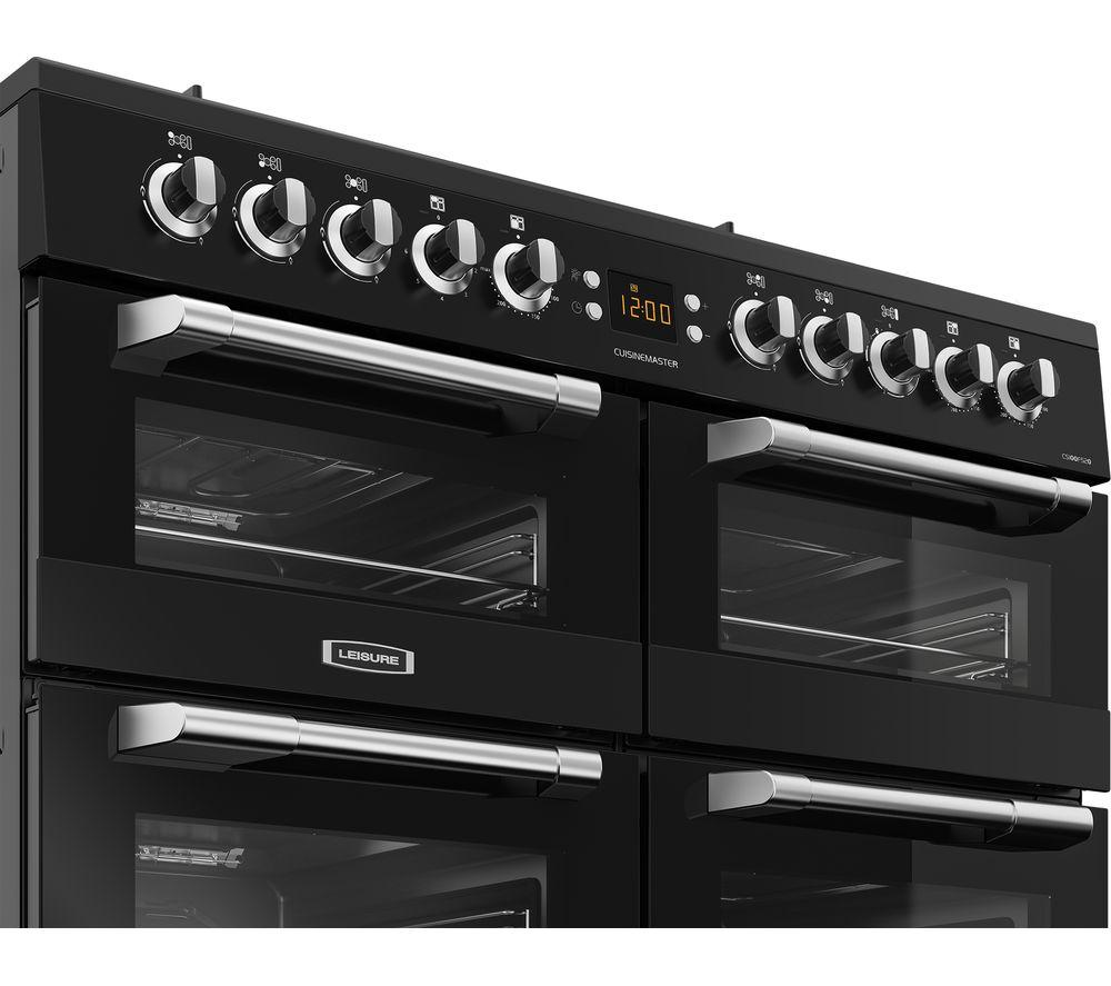 LEISURE Cuisinemaster CS100F520K Dual Fuel Range Cooker - Black