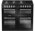 LEISURE Cuisinemaster CS100F520K Dual Fuel Range Cooker - Black
