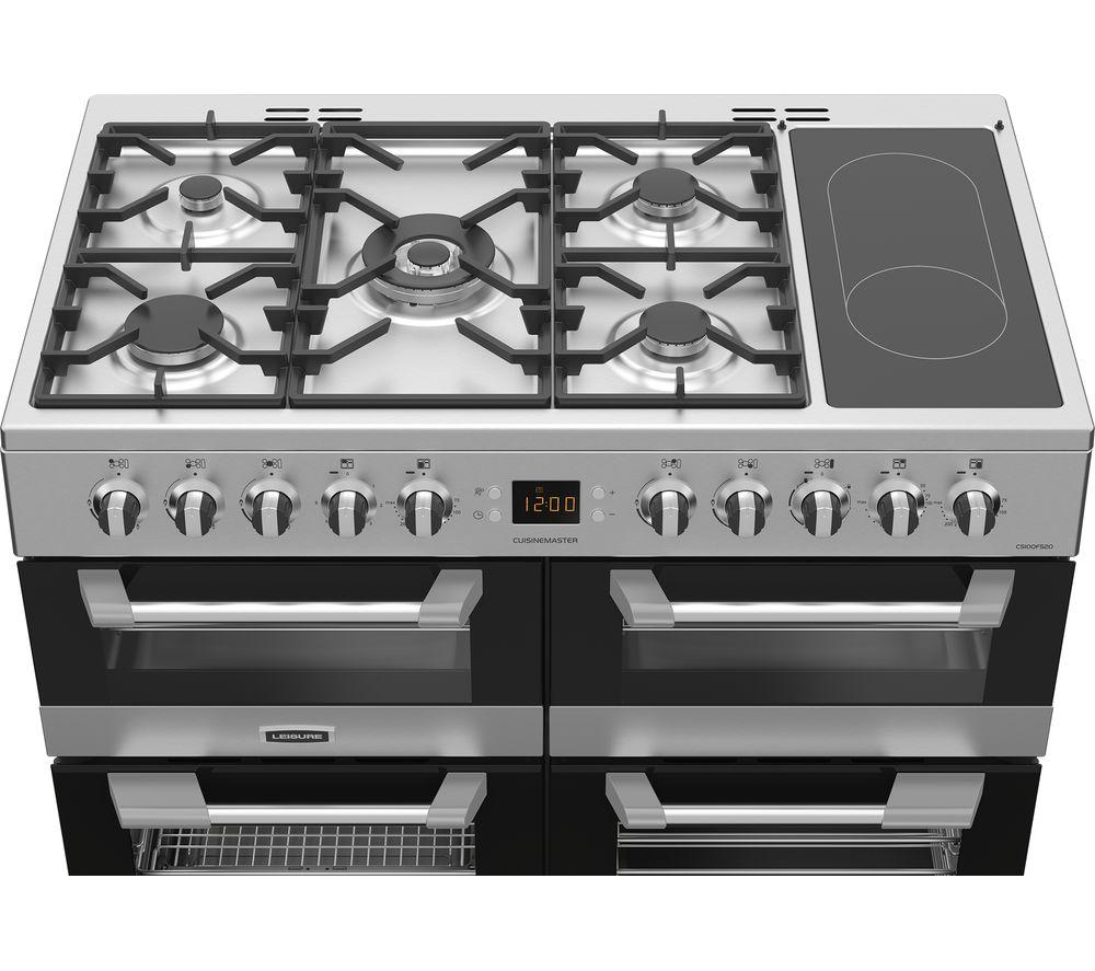 LEISURE Cuisinemaster CS100F520X Dual Fuel Range Cooker - Stainless Steel