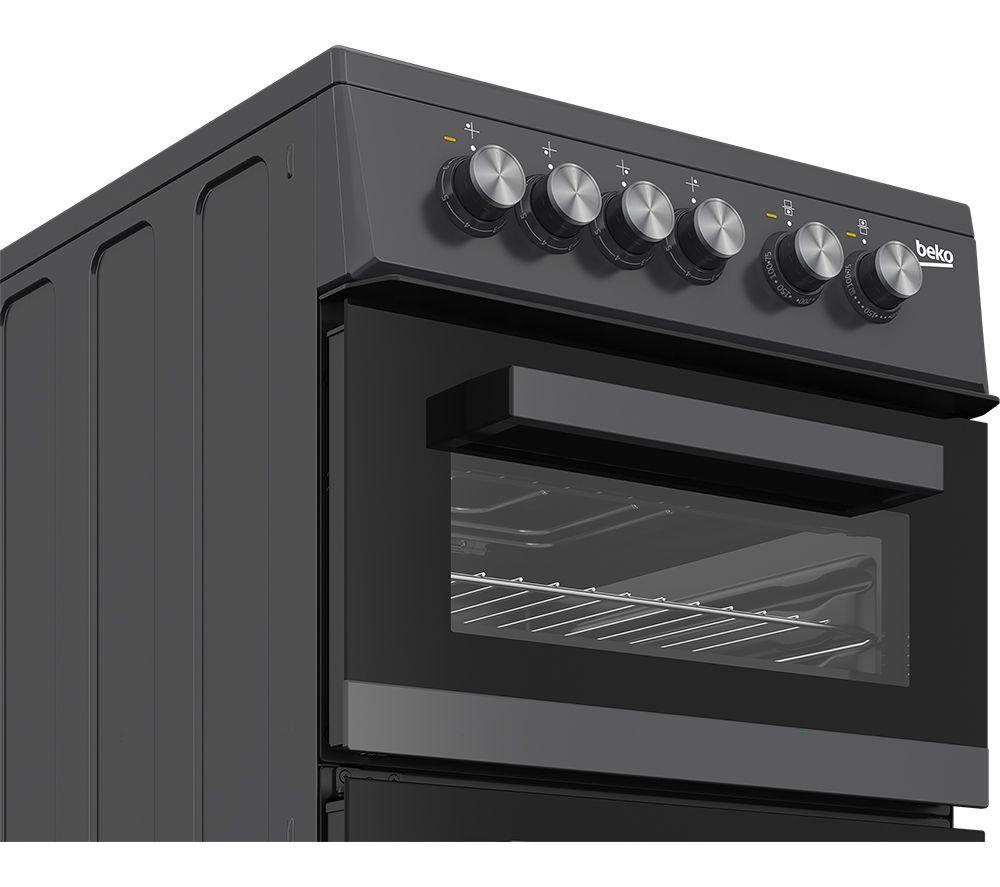 BEKO Pro KDVC563AA Cocina eléctrica de cerámica de 50 cm - Antracita