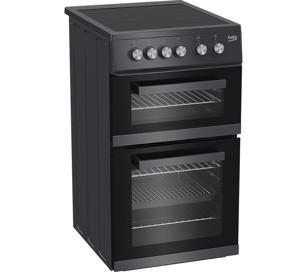 BEKO Pro KDVC563AA Cocina eléctrica de cerámica de 50 cm - Antracita
