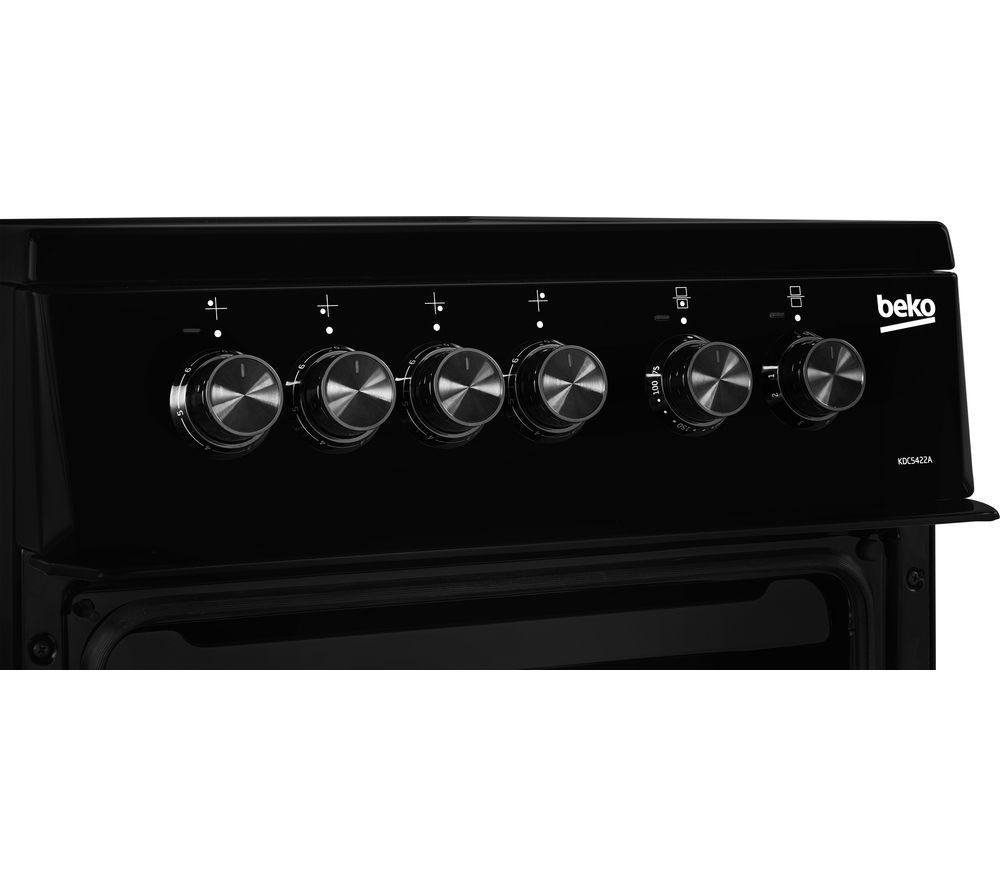 BEKO KDC5422AK 50 cm Electric Ceramic Cooker - Black
