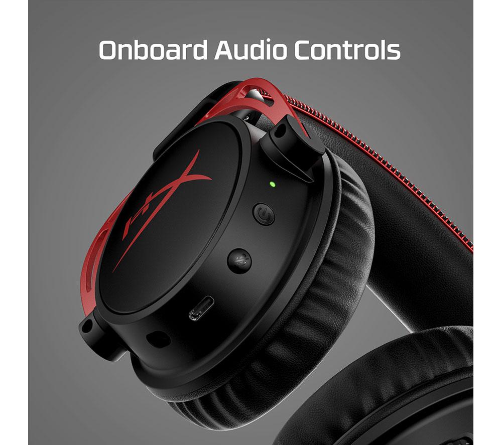 HYPERX Cloud Alpha kabelgebundenes Gaming-Headset Schwarz & Rot