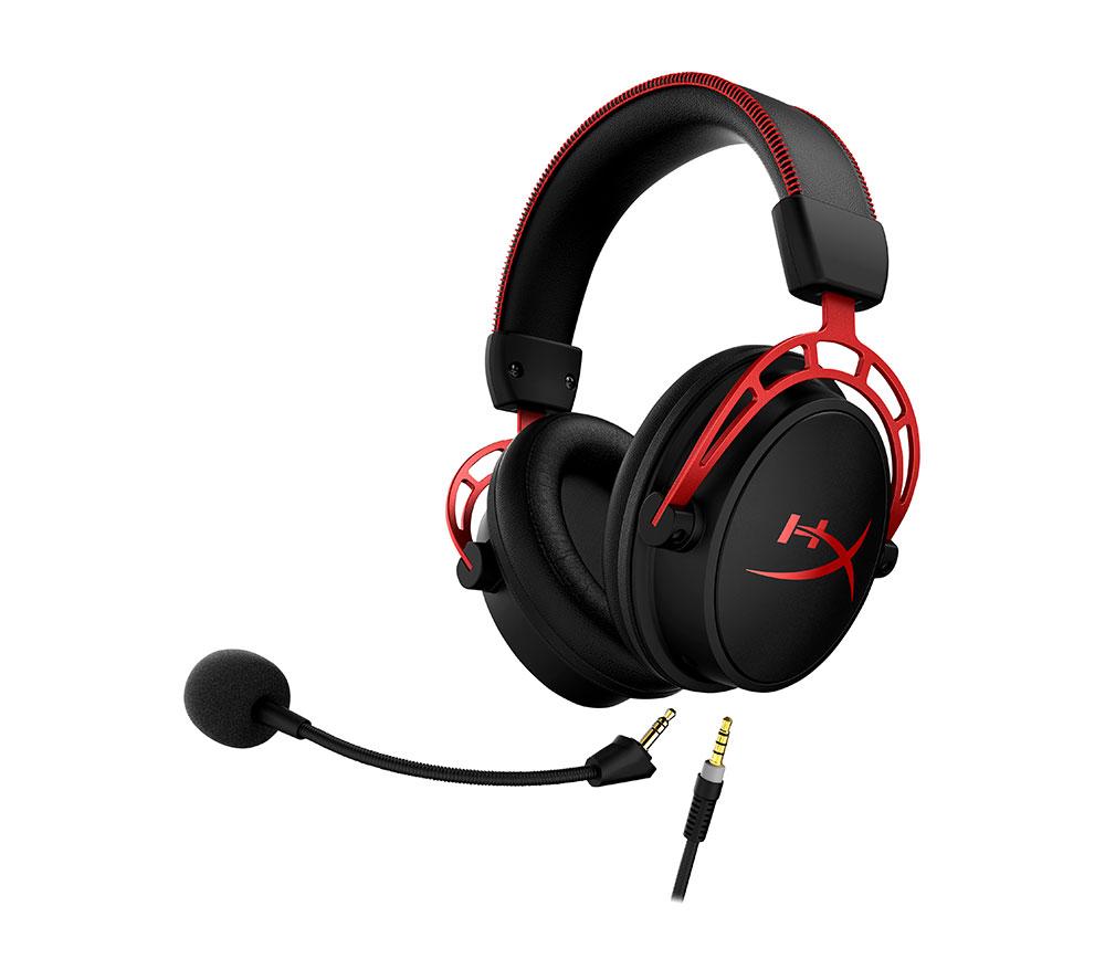HYPERX Cloud Alpha kabelgebundenes Gaming-Headset Schwarz & Rot