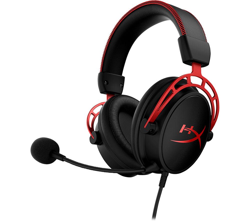 HYPERX Cloud Alpha Wired Gaming Headset Black & Red