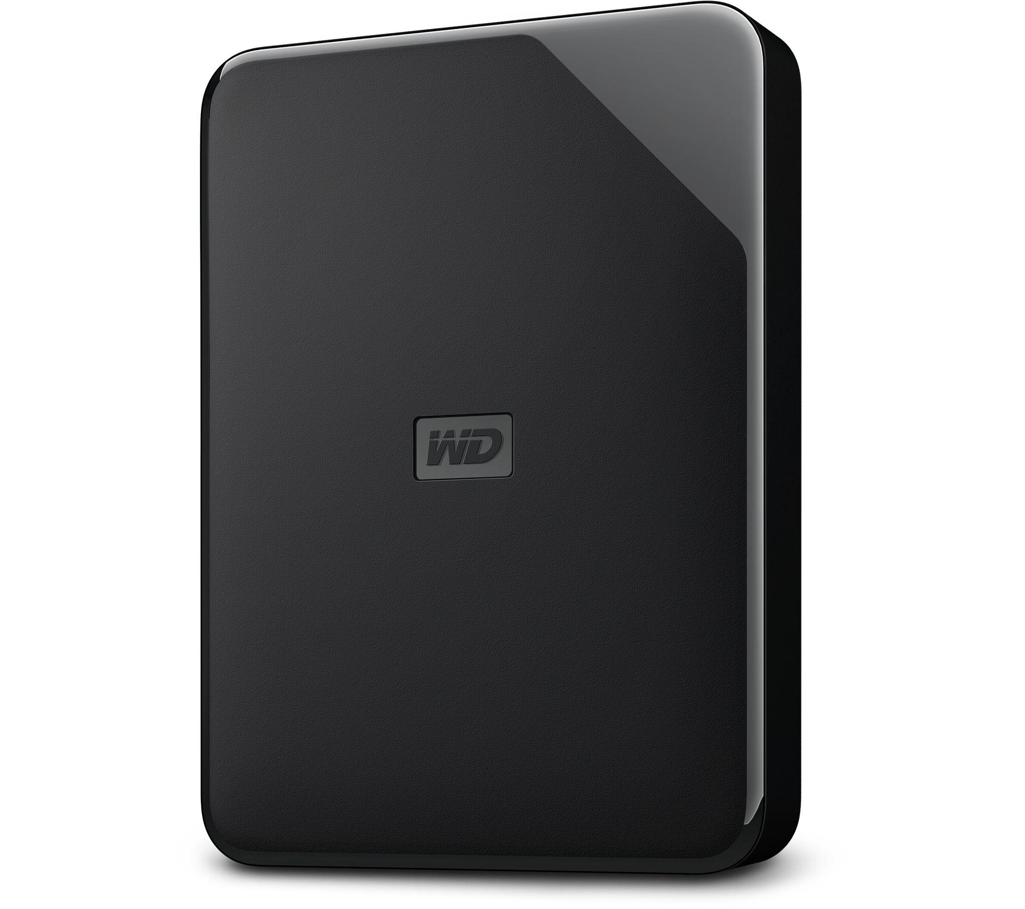 WD Elements SE Portable Hard Drive - 4 TB, Black