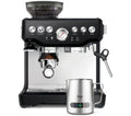 SAGE the Barista Express SES875 Bean to Cup Coffee Machine with Milk Jug - Black Truffle