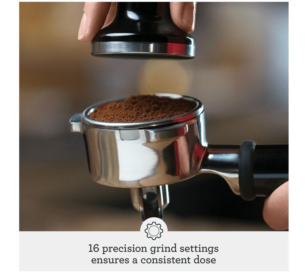 SAGE The Barista Express BES875 Siebträgermaschine - Edelstahl