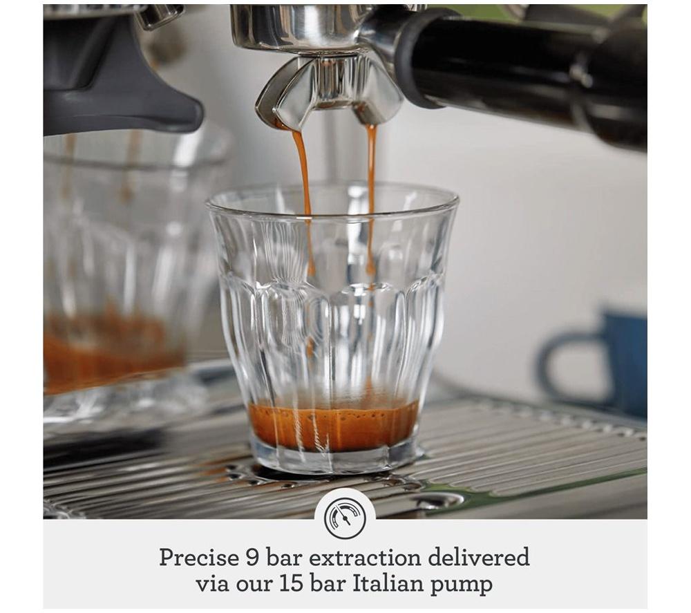 SAGE The Barista Express BES875 Bean to Cup Coffee Machine - Stainless Steel