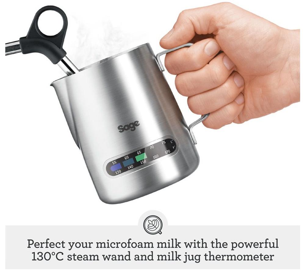 SAGE The Barista Express BES875 Bean to Cup Coffee Machine - Stainless Steel