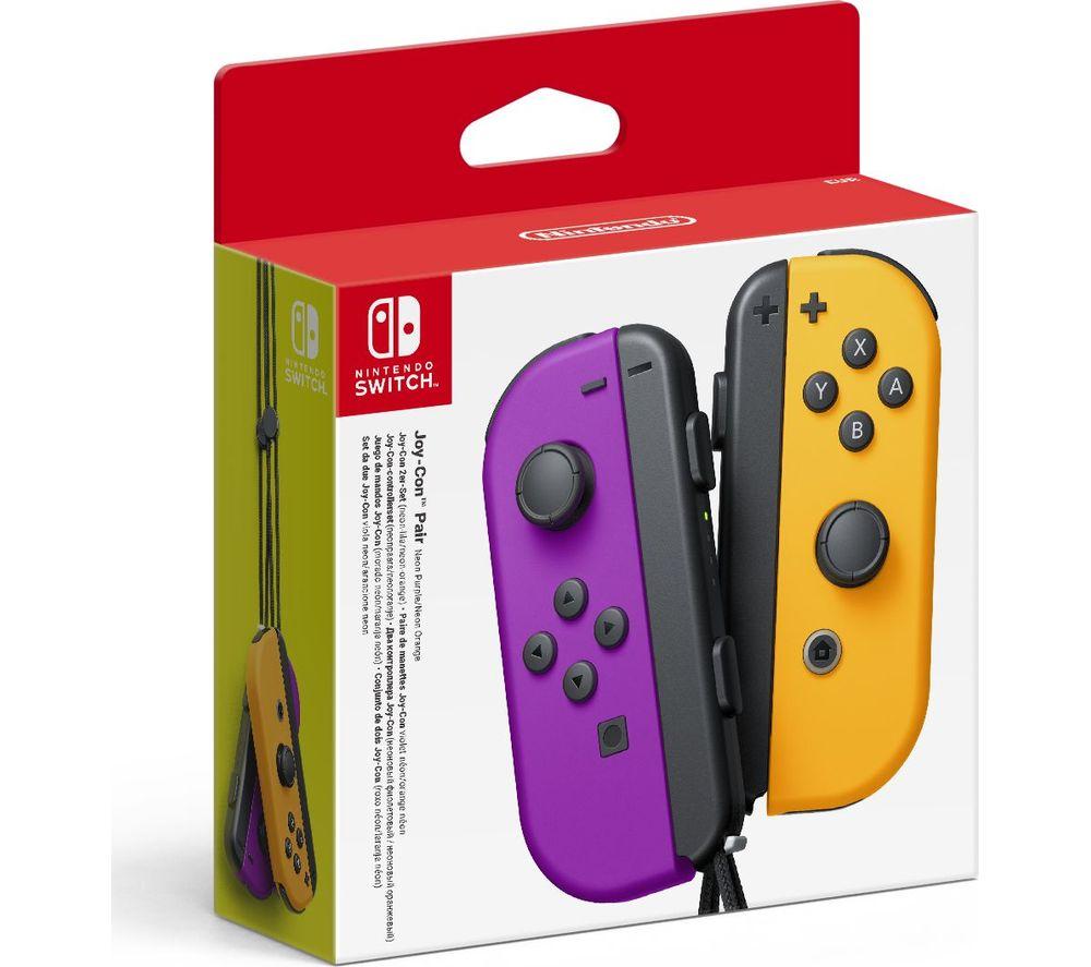 Controles Inalámbricos Joy-Con de NINTENDO Switch - Morado y Naranja