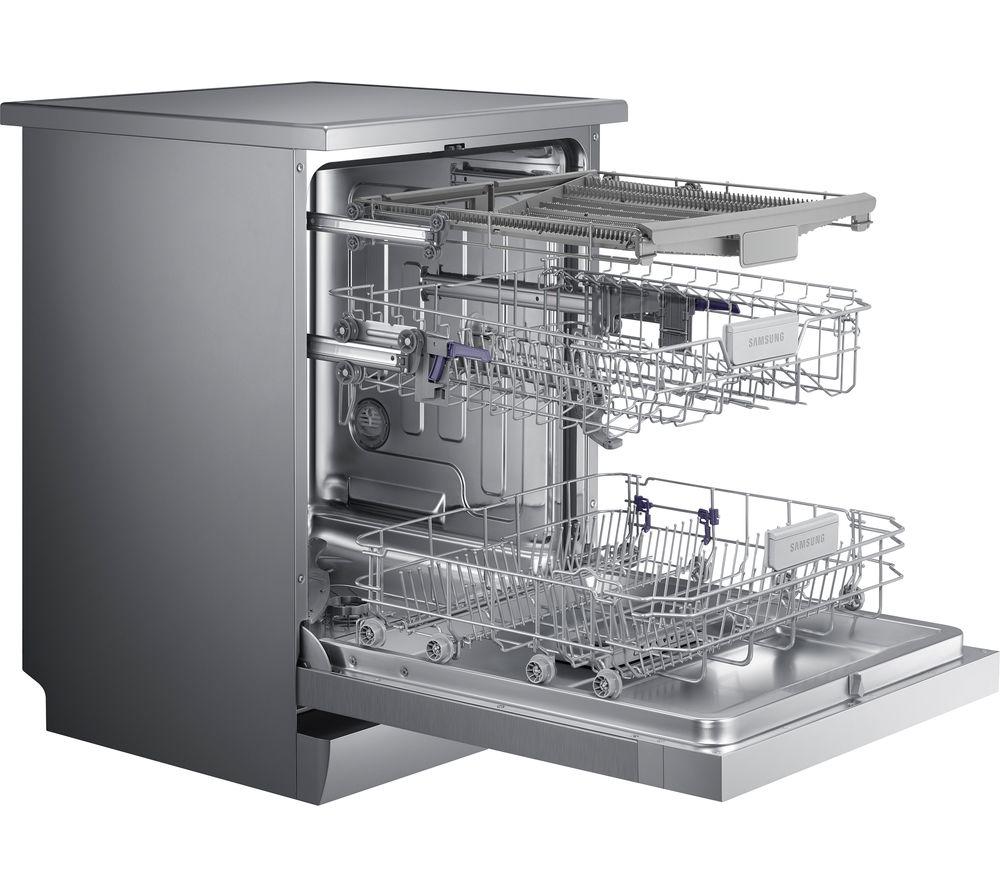 SAMSUNG Series 6 DW60M6050FS Full-size Dishwasher - Stainless Steel