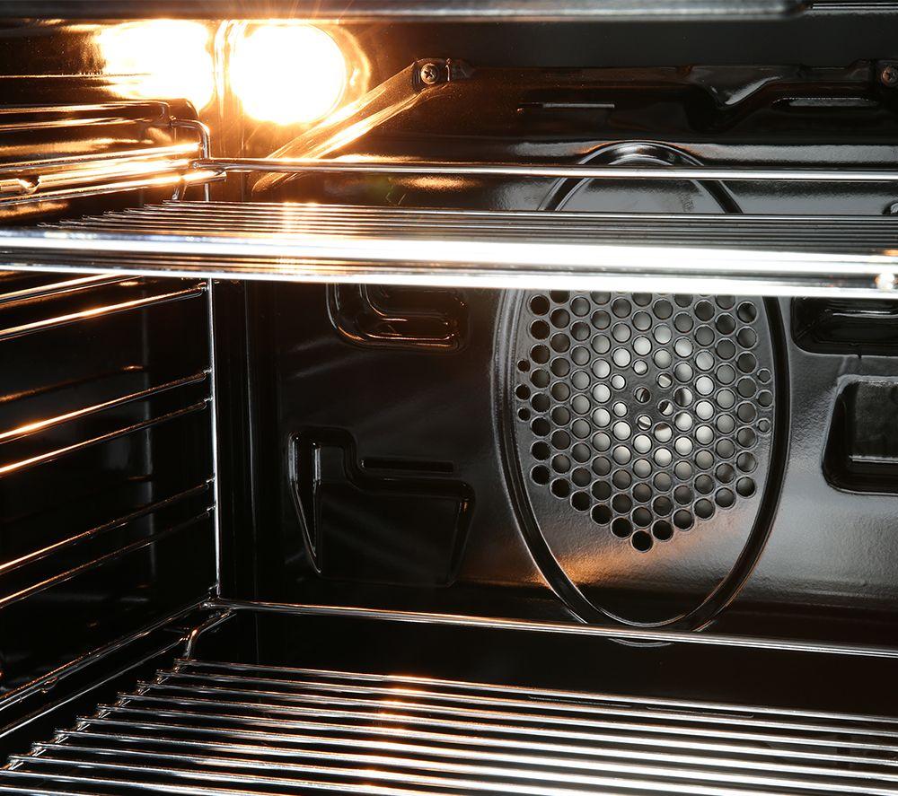 Cocina de pie LEISURE CK90F530T 90 cm de doble combustible - Antracita