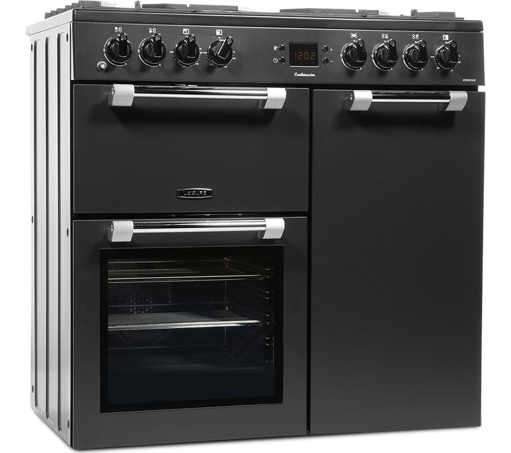 Cocina de pie LEISURE CK90F530T 90 cm de doble combustible - Antracita