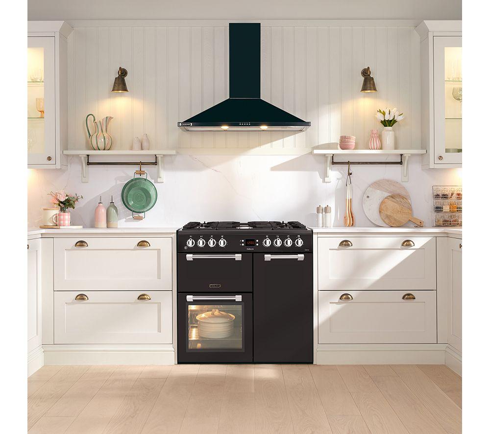 Cocina de pie LEISURE CK90F530T 90 cm de doble combustible - Antracita