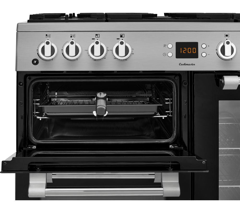 LEISURE CK90F530X 90 cm Dual Fuel Range Cooker - Stainless Steel & Chrome