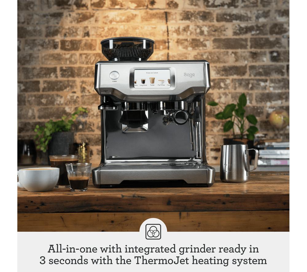 SAGE the Barista Touch SES880 Espressomaschine – Edelstahl & Chrom