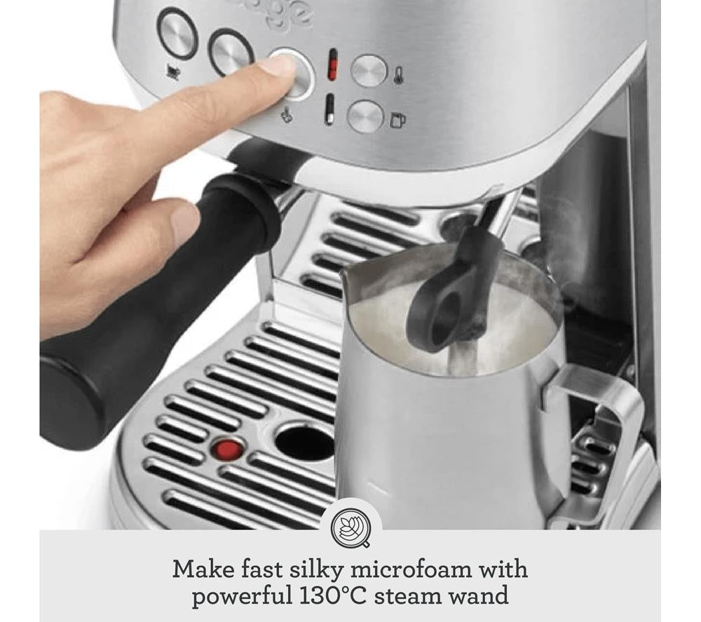 SAGE the Bambino Plus SES500 Coffee Machine - Stainless Steel