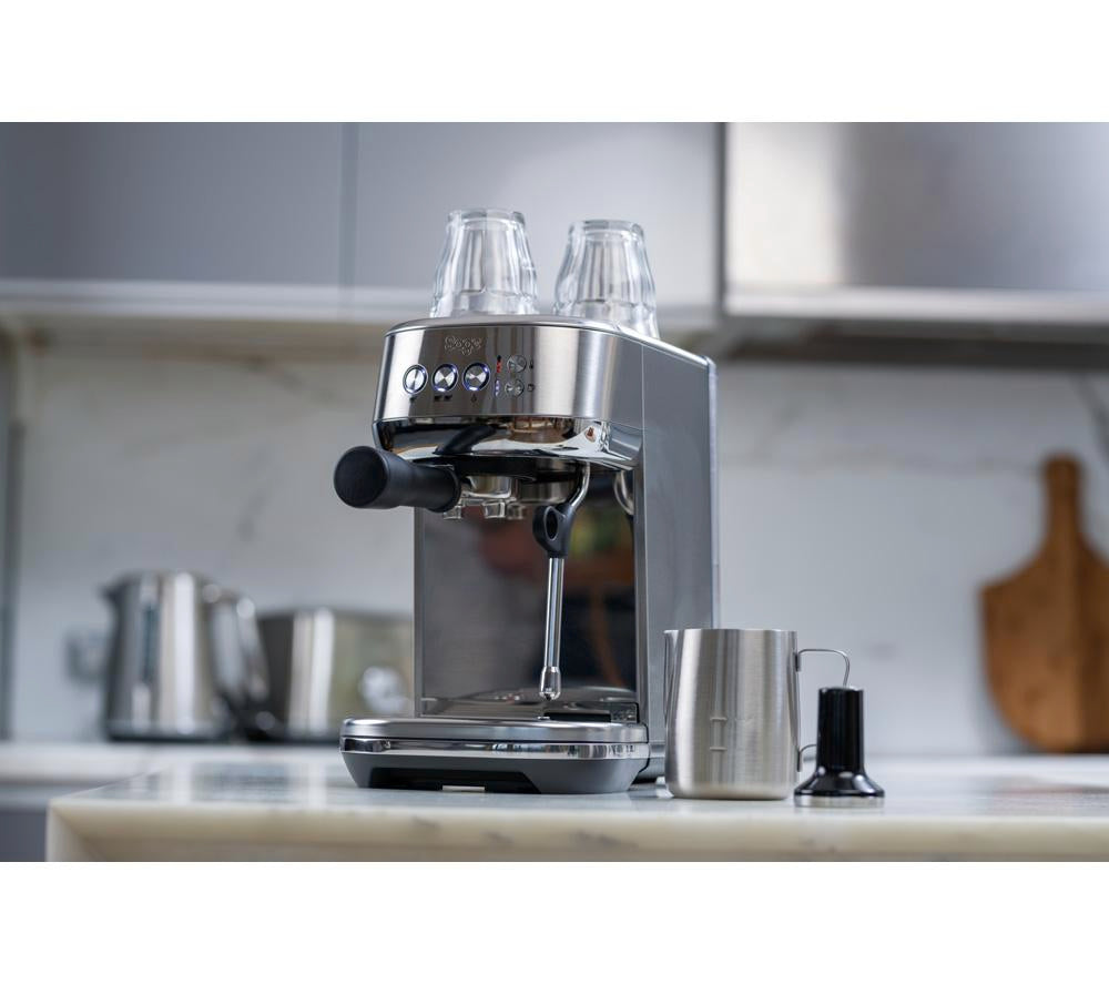 SAGE the Bambino Plus SES500 Coffee Machine - Stainless Steel