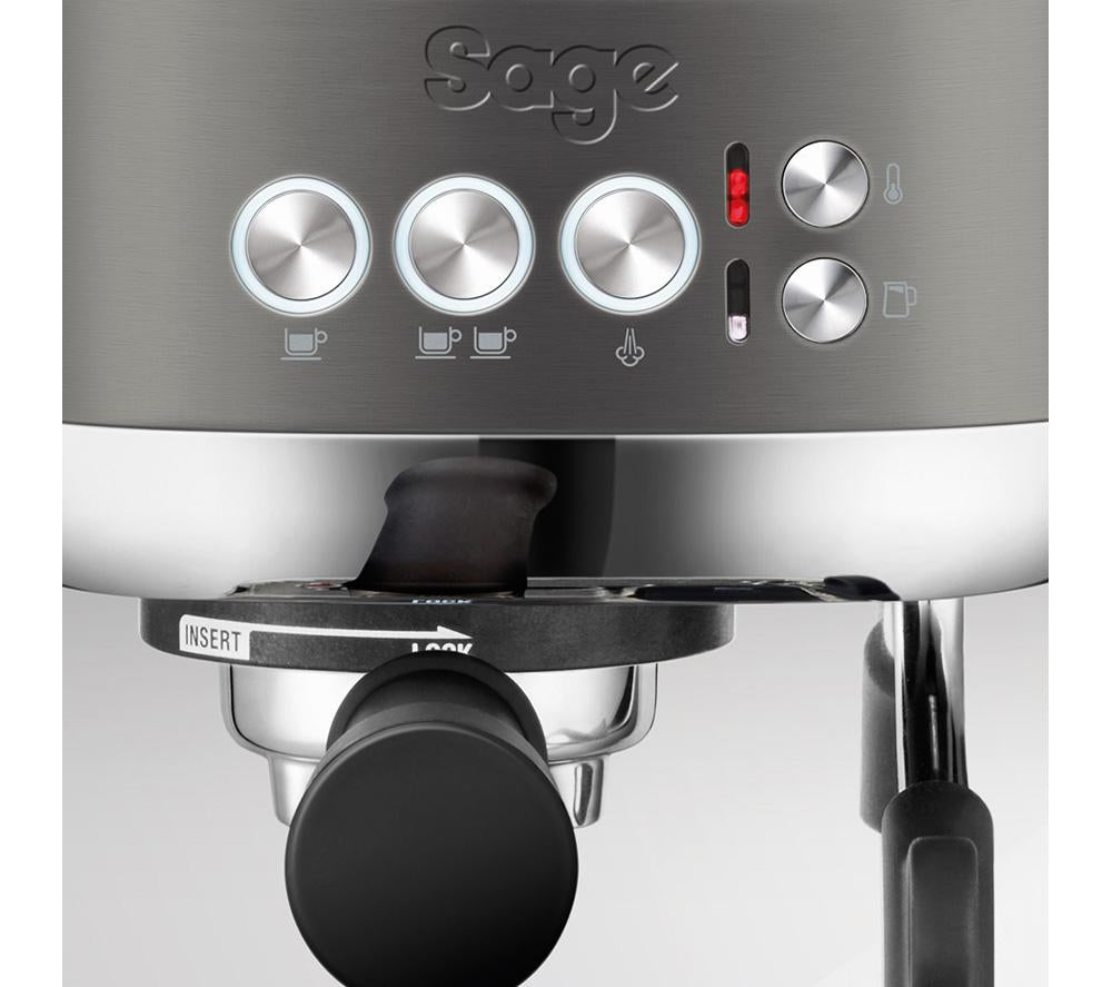 SAGE the Bambino Plus SES500 Coffee Machine - Black Stainless Steel