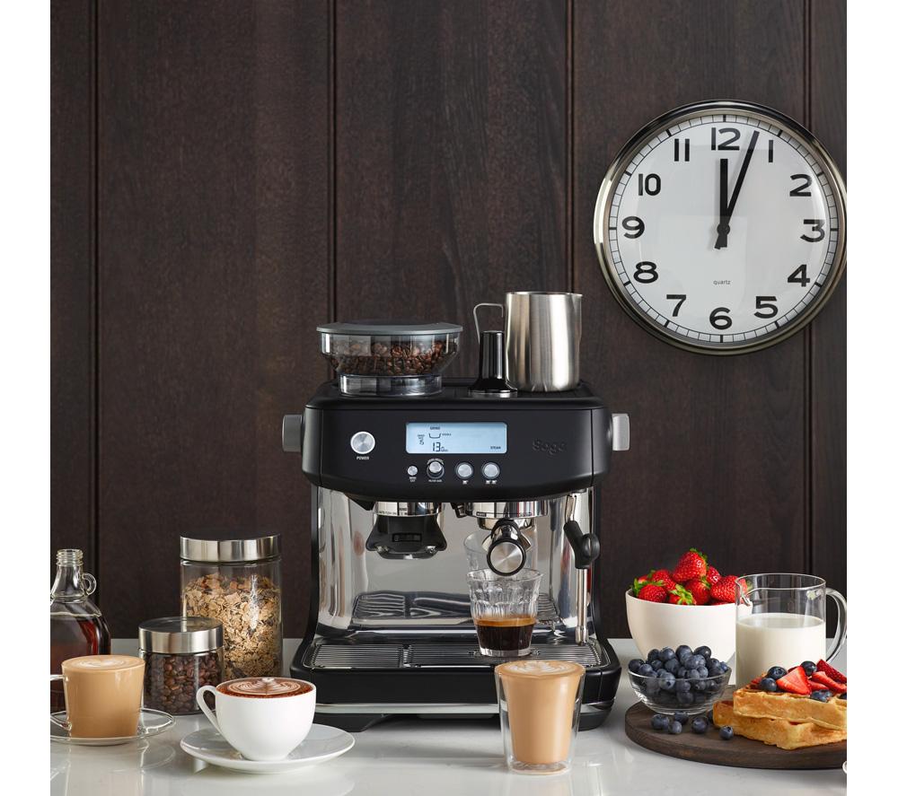 SAGE the Barista Pro SES878 Cafetera Superautomática – Trufa Negra