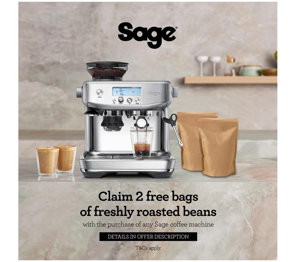 SAGE the Barista Pro SES878 Cafetera Superautomática – Trufa Negra
