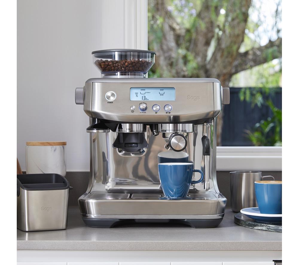 SAGE the Barista Pro SES878 Espressomaschine - Edelstahl