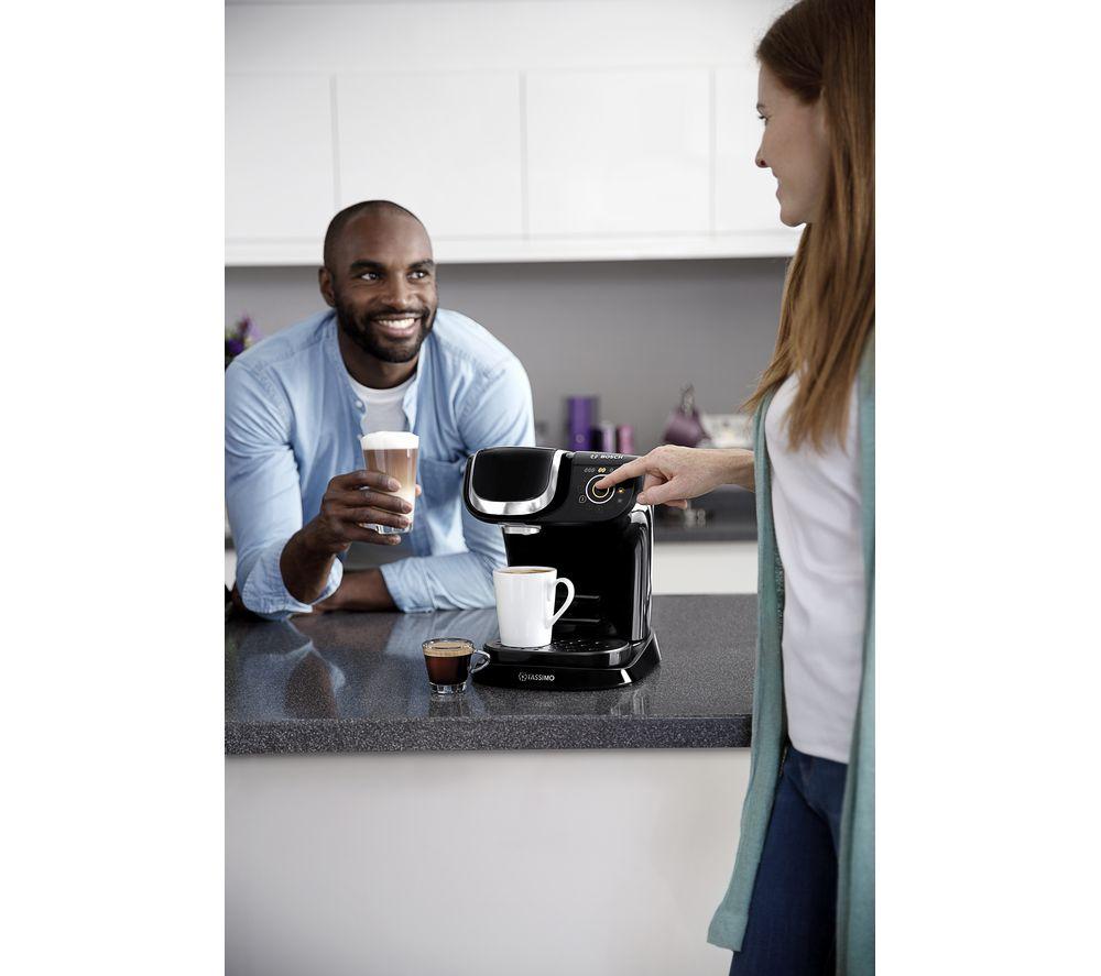 TASSIMO by Bosch My Way 2 TAS6502GB Kaffeemaschine mit Brita Filter – Schwarz