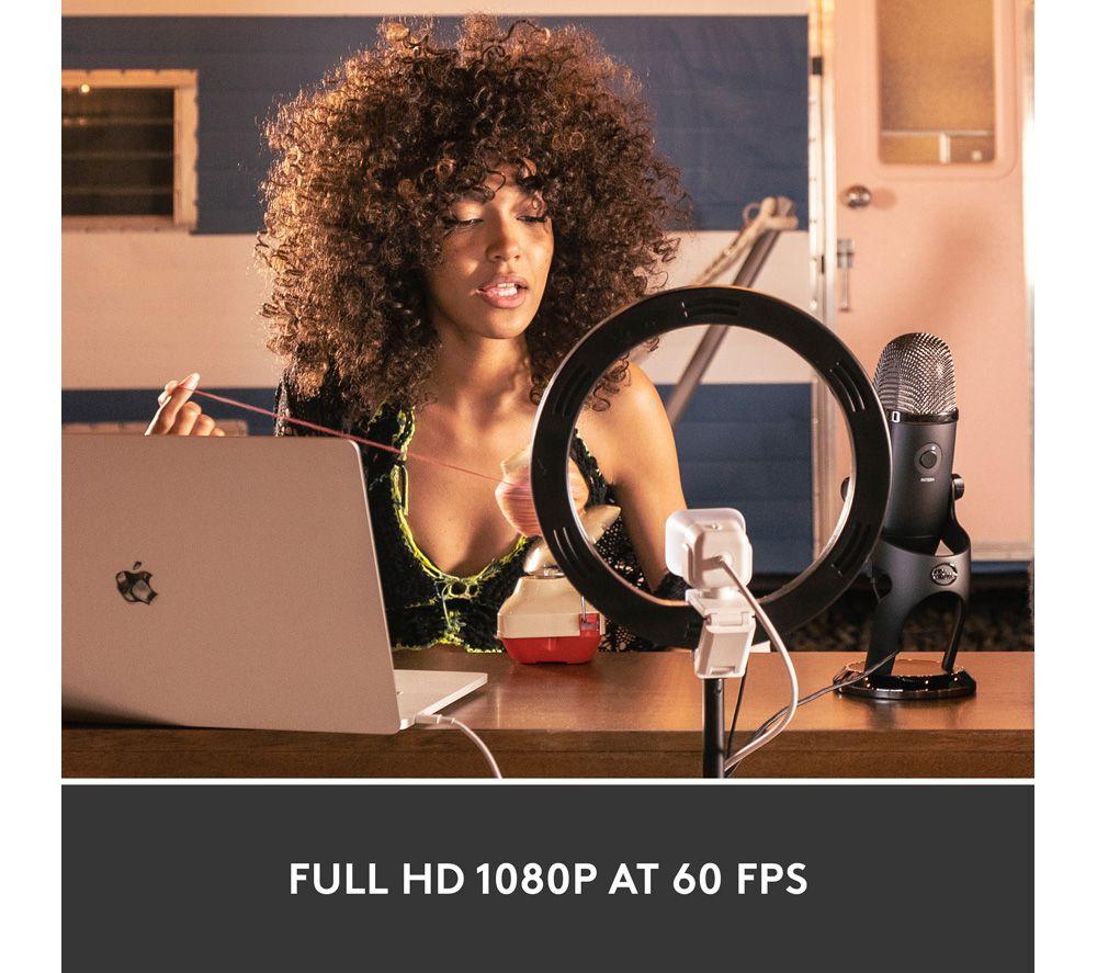 LOGITECH StreamCam Webcam Full HD USB-C - Blanca