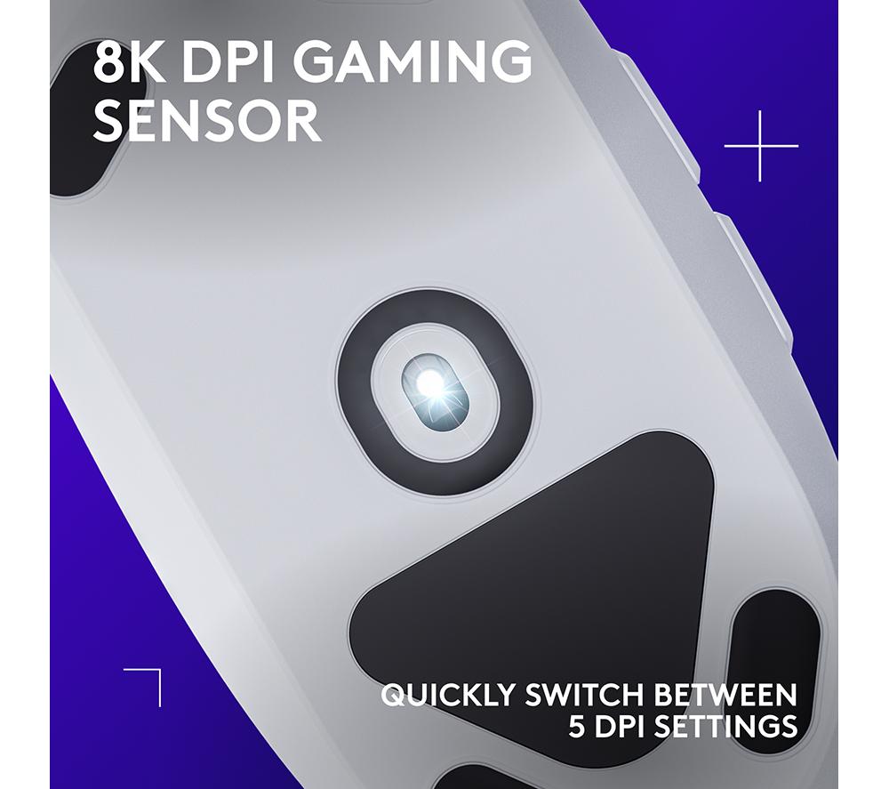 LOGITECH G203 Lightsync Optical Gaming Mouse - White