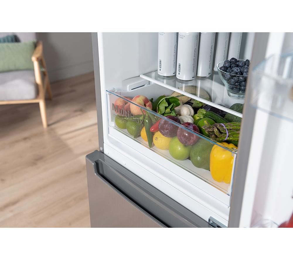 Frigorífico combi BOSCH Serie 2 KGN34NLEAG 50/50 - Plateado