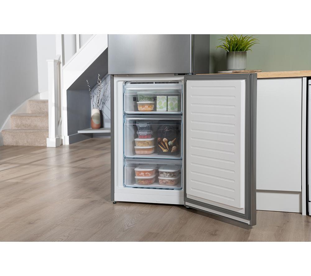 Frigorífico combi BOSCH Serie 2 KGN34NLEAG 50/50 - Plateado