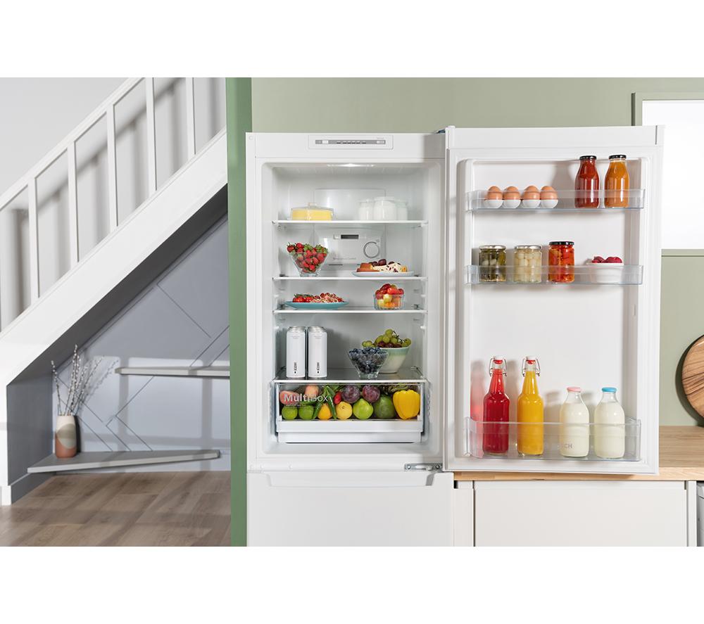 Frigorífico combi BOSCH Serie 2 KGN34NWEAG 50/50 - Blanco