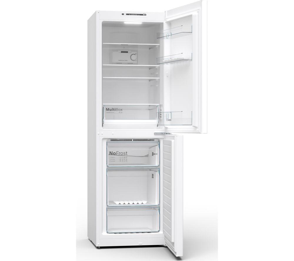 Frigorífico combi BOSCH Serie 2 KGN34NWEAG 50/50 - Blanco
