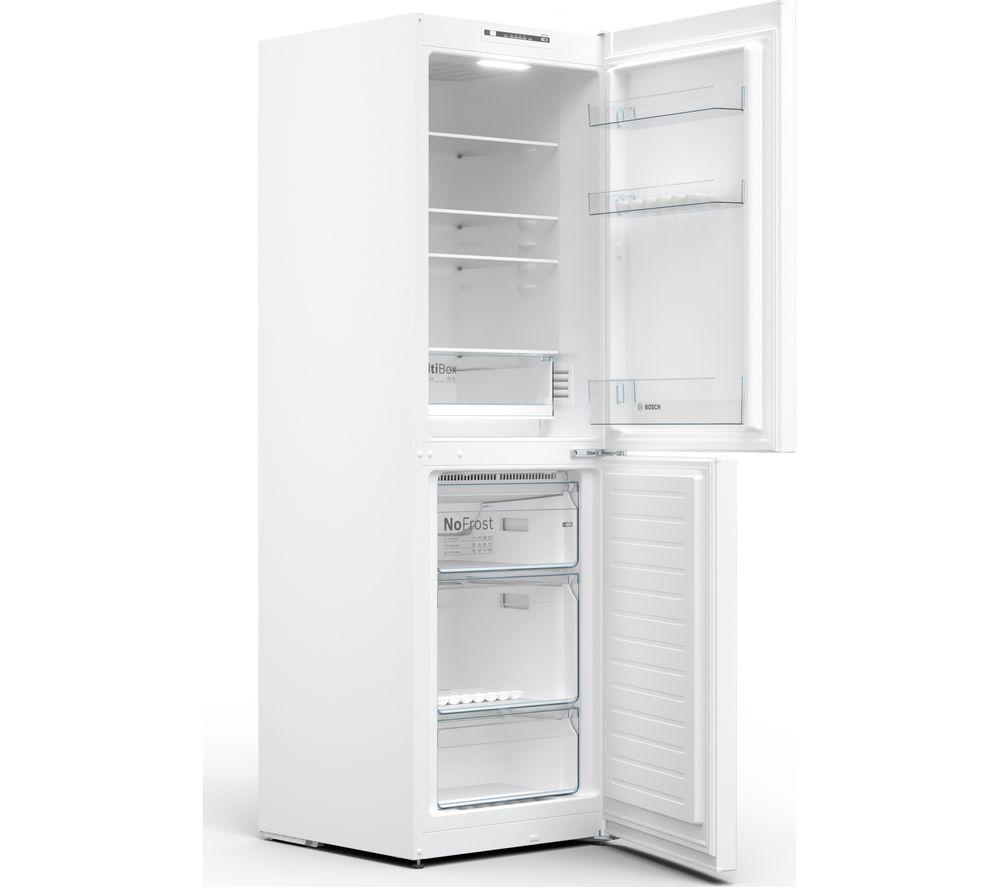 Frigorífico combi BOSCH Serie 2 KGN34NWEAG 50/50 - Blanco
