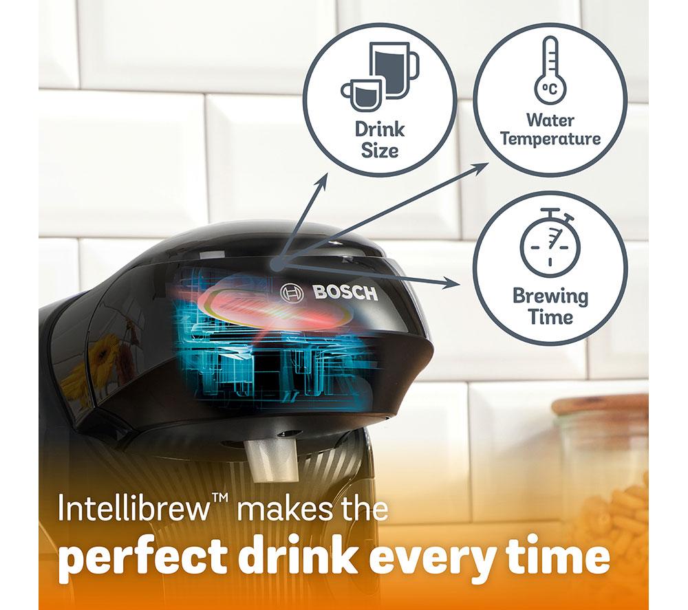TASSIMO by Bosch Style Friendly TAS112EGB Coffee Machine - Black