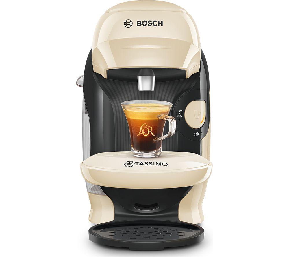 TASSIMO by Bosch Style Friendly TAS117EGB Coffee Machine - Cream