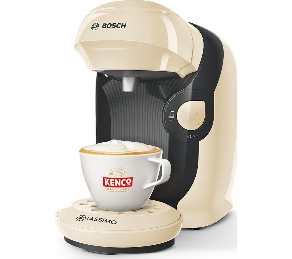 TASSIMO by Bosch Style Friendly TAS117EGB Coffee Machine - Cream