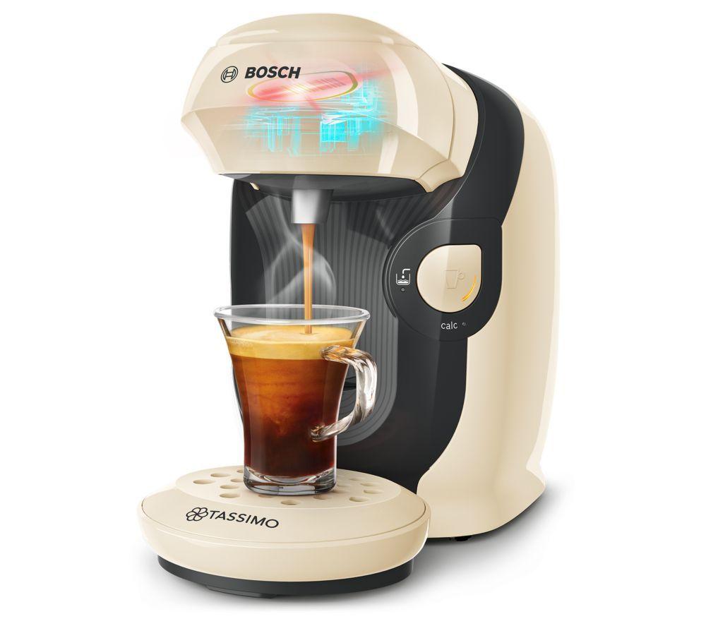 TASSIMO by Bosch Style Friendly TAS117EGB Coffee Machine - Cream