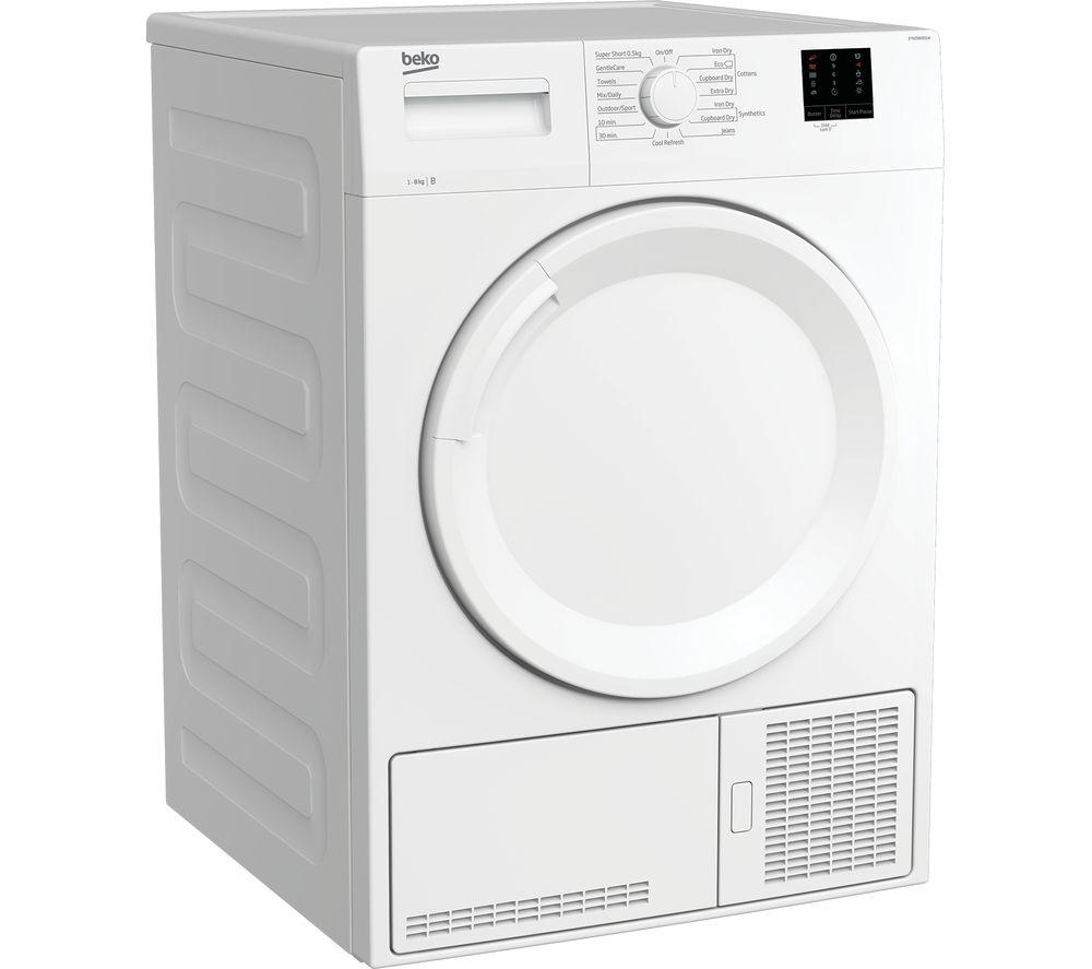 BEKO DTKCE80021W 8 kg Condenser Tumble Dryer - White