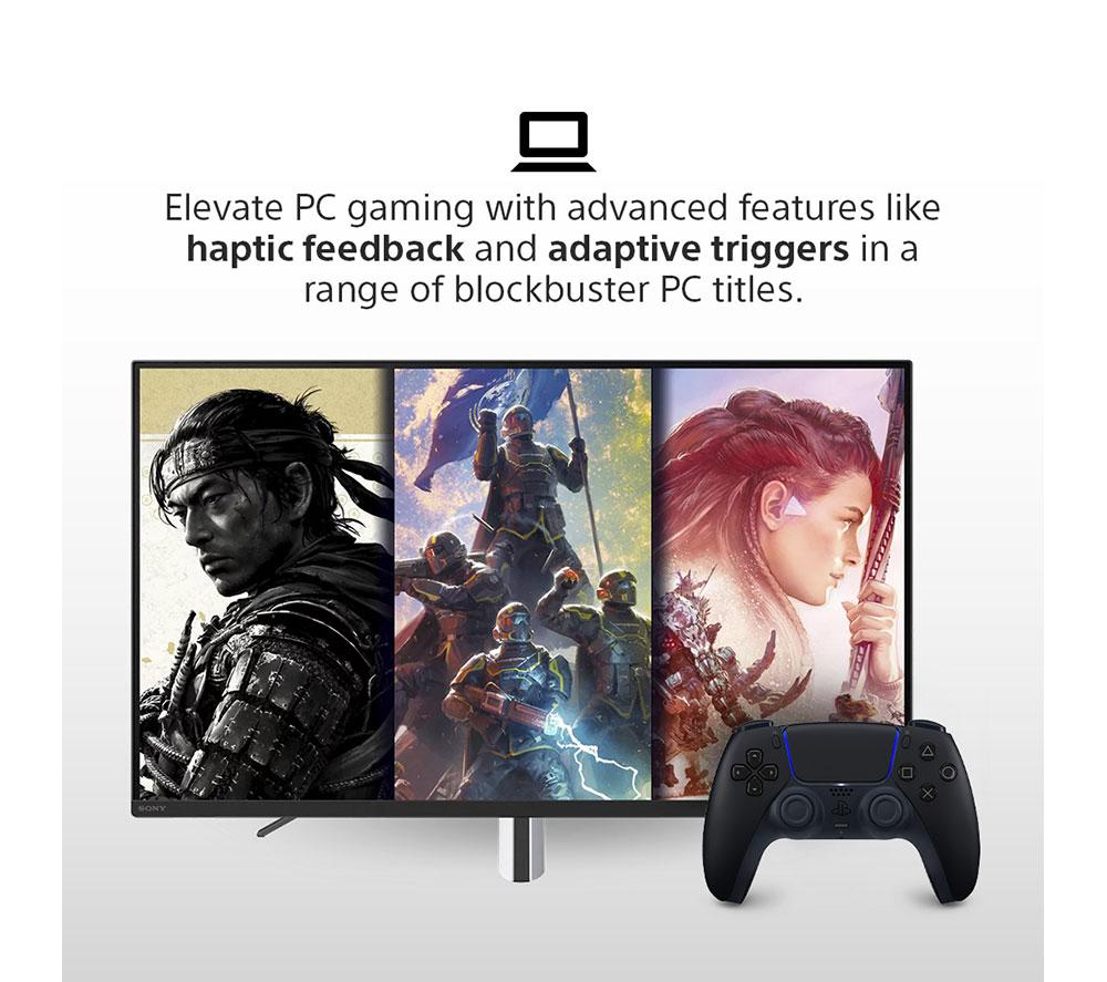 PLAYSTATION PS5 DualSense Wireless Controller - Midnight Black