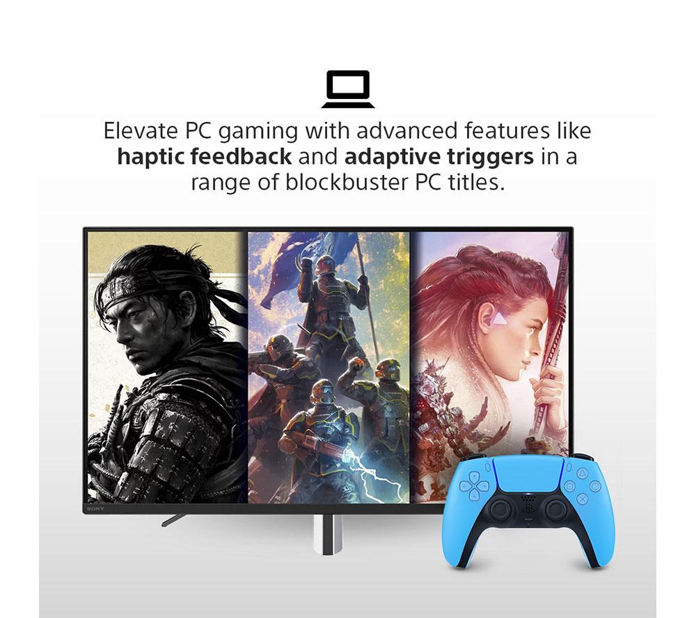 PLAYSTATION PS5 DualSense Wireless Controller - Starlight Blue