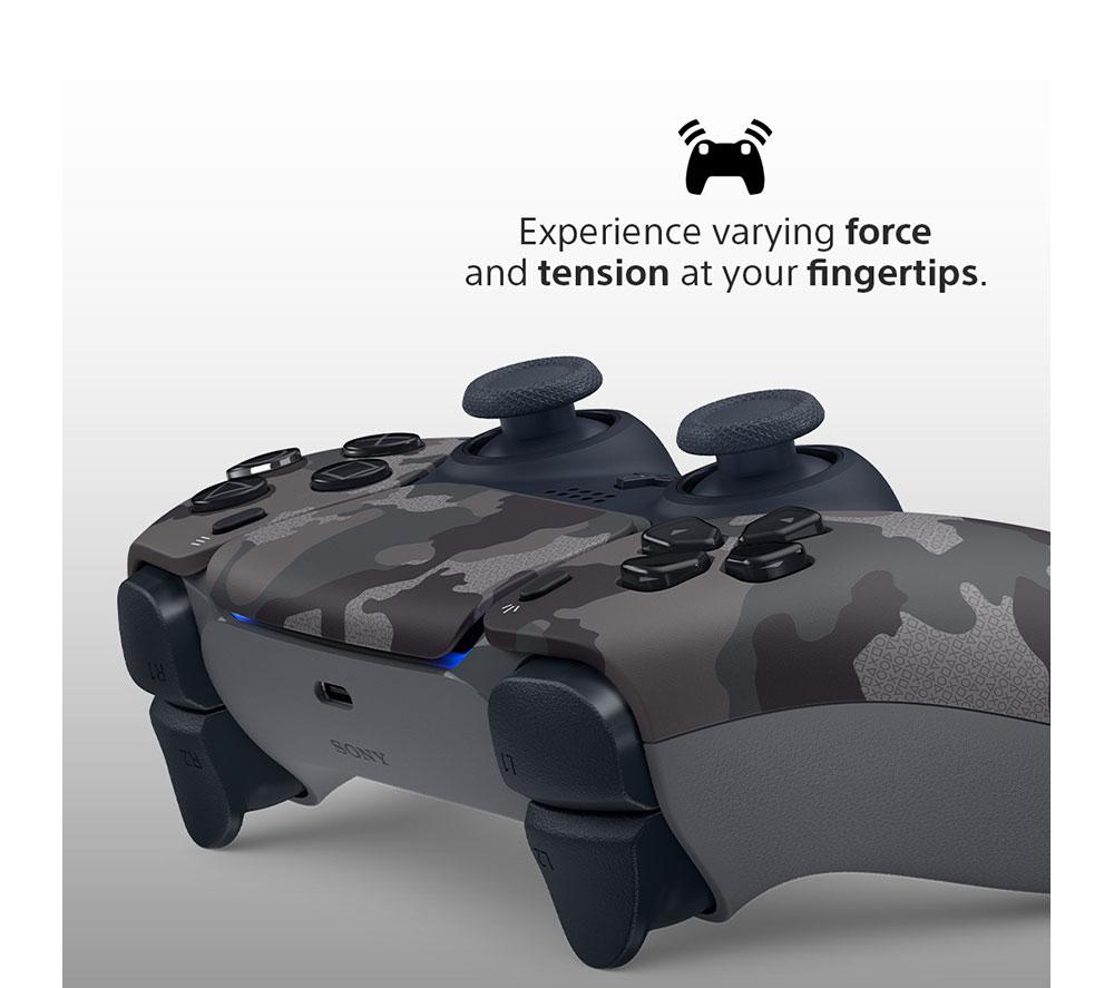 PLAYSTATION PS5 DualSense Wireless Controller - Camo Grey