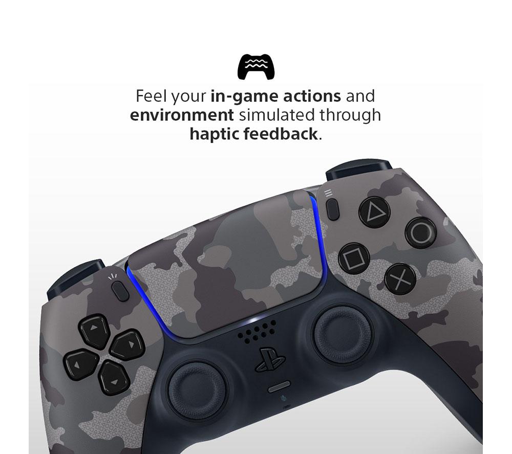 PLAYSTATION PS5 DualSense Wireless Controller - Camo Grey