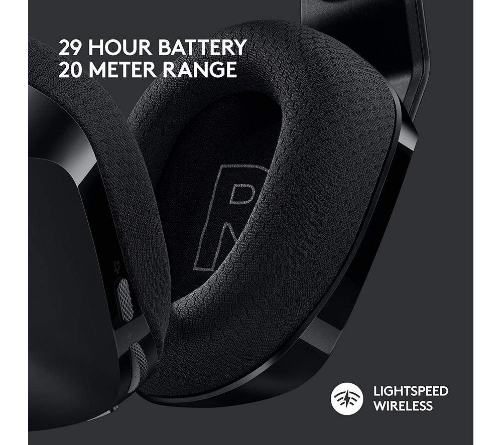 LOGITECH G733 LIGHTSPEED Kabelloses Gaming-Headset - Schwarz