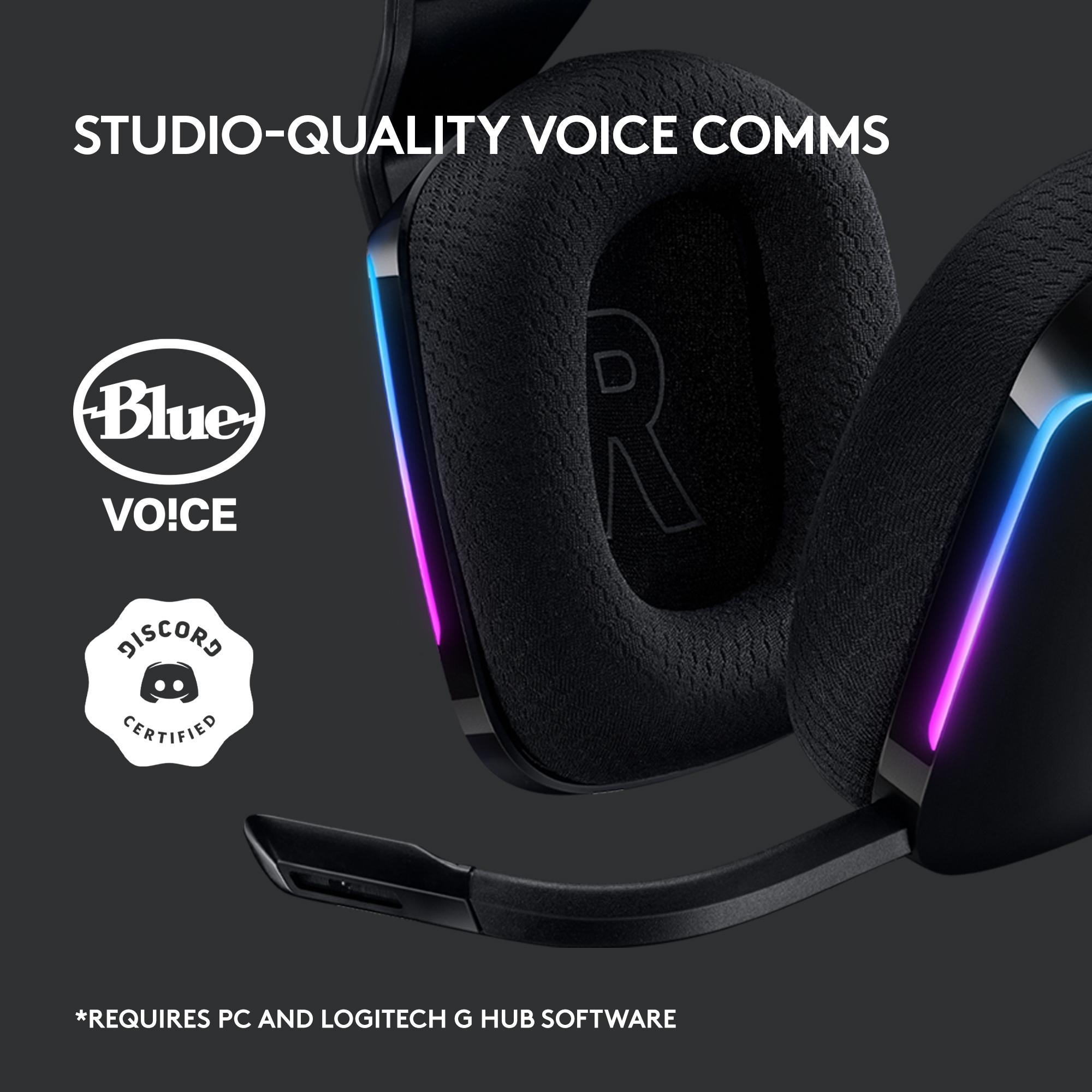 LOGITECH G733 LIGHTSPEED Kabelloses Gaming-Headset - Schwarz