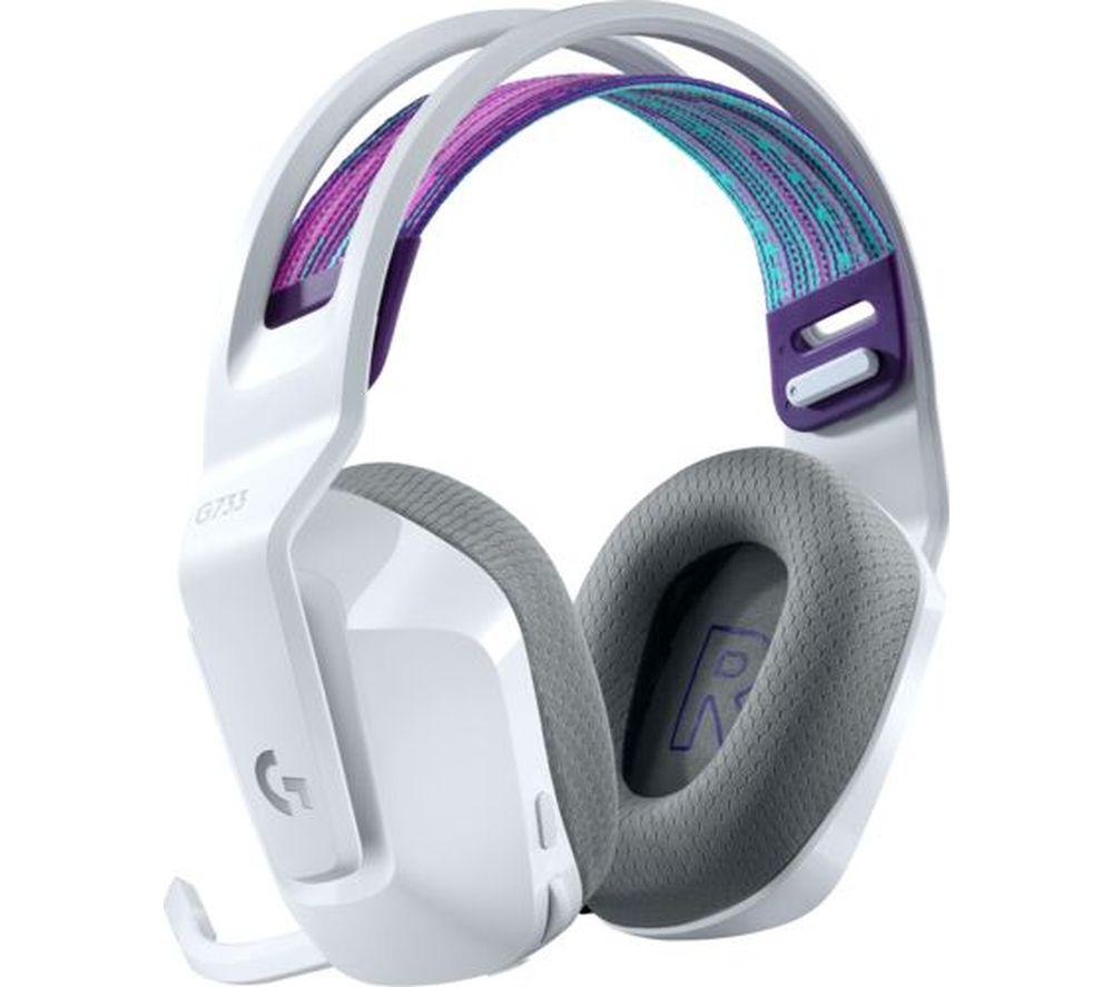 LOGITECH G733 LIGHTSPEED Kabelloses Gaming-Headset - Weiß